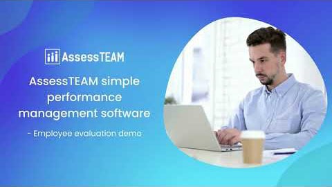 AssessTEAM simple performance management software - employee evaluation demo