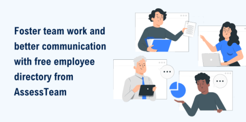 Foster team work and better communication with free employee directory from AssessTeam