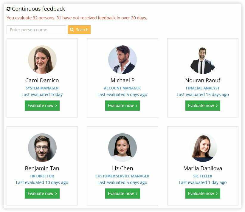 Continuous feedback for improving workplace culture