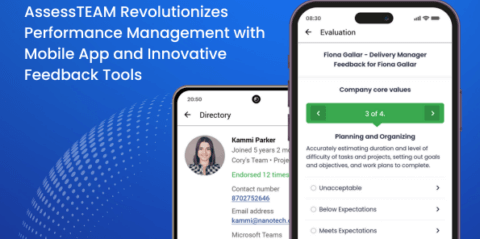 AssessTEAM Revolutionizes Performance Management with Mobile App and Innovative Feedback Tools